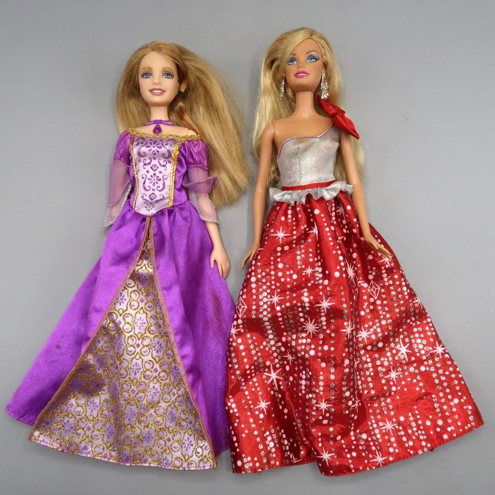 Barbie‎ as The Island Princess & Holiday Barbie Doll lot of 2 80s 90s Blonde